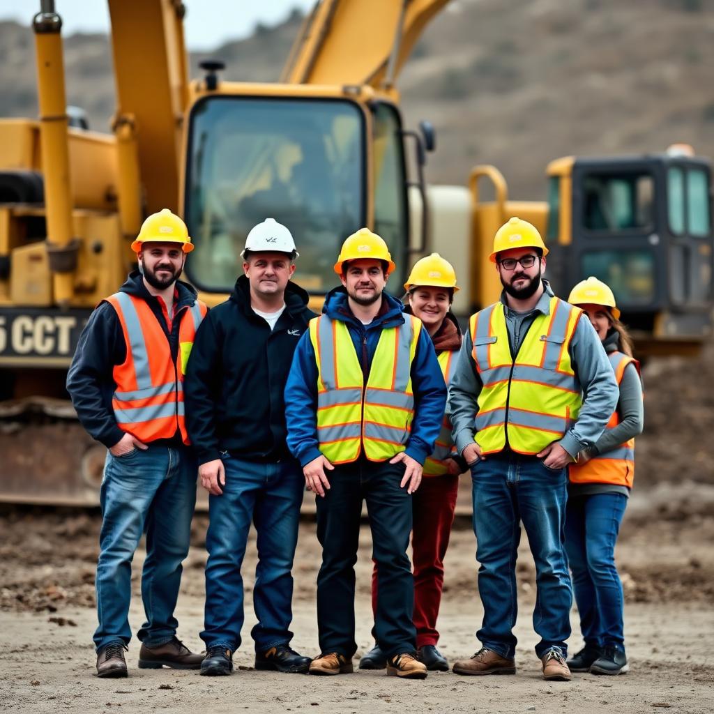 Radius Excavation team on site