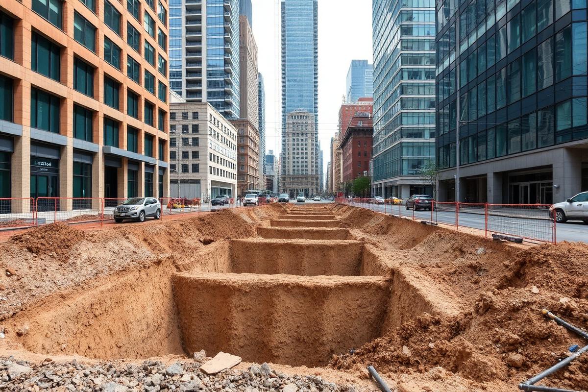 Downtown Office Complex Excavation