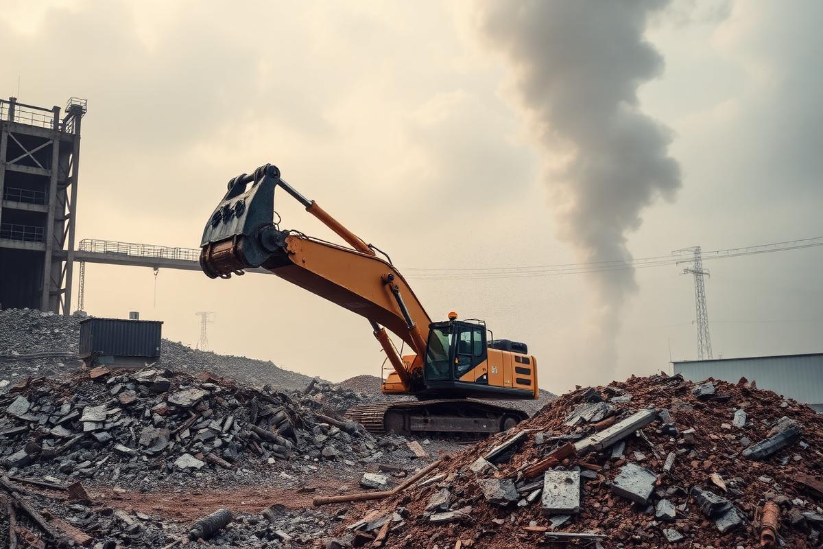 Large-Scale Site Demolition